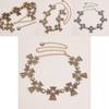Water Drilled Silver Metal Waist Chain For Women With Cross Pendant Elegant Jewelry