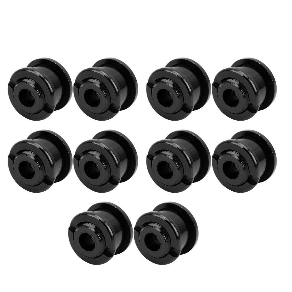 10Pcs Aluminum Alloy Single Chainring Bolts Single Speed Bicycle Chainring Bolts  Bike Components