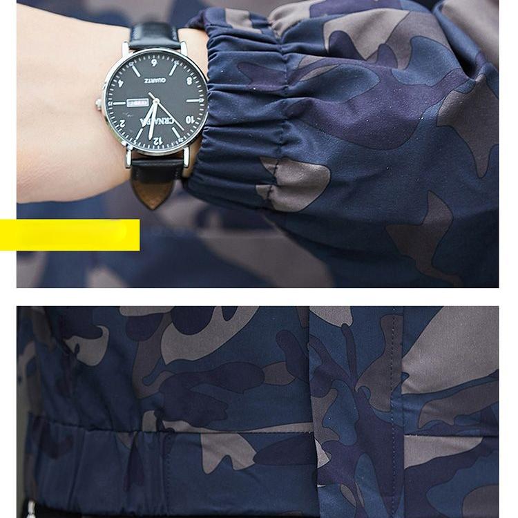 Kapuzen-Wander-Radjacke Herren Outdoor-Jacken Militär-Camouflage Windbreaker Lässige Cargo-Jacken Herren Mäntel