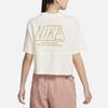 New Nike Women'ss Straight Fit Training T-Shirt White FQ7009-110
