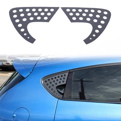 Για SEAT Leon MK2 2008-2012 Προστατευτικό Τζαμιού Πίσω Παραθύρου Αυτοκινήτου από Κράμα Αλουμινίου με σχεδιασμό κηρήθρας Αυτοκόλλητο Διακόσμησης Αξεσουάρ Αυτοκινήτου