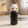 Unique 3D Printed Gift Bat Can Holder Funny Cartoon Vampire Cat Stand Beverage Organizer for Desk Standard Soda Cans Halloween Desktop Decor,