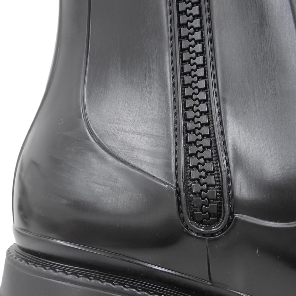 Chloe Betty Gummi-Regenstiefel, Damen, Schwarz, Größe 38, CHC19W239G800138W Schuhe 38 schwarzGebraucht