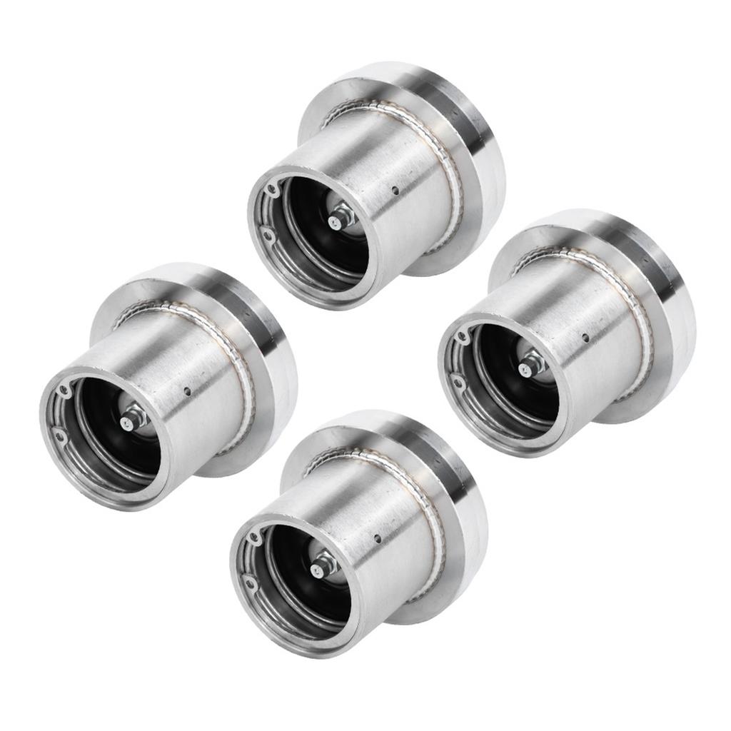 4pcs 2.717in Diameter Trailer Stainless Steel Lubricator Tool Accessory