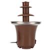 Chocolate Fountain 45 Celsius  Heating 35W Portable Mini Chocolate Fondue Fountain for Home Gifts