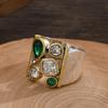 Trendy Retro-Style Women's Rings: Bold and Simple Designs
