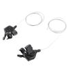 1 Pair Triple Speed Bicycle Gear Shift Derailleur Left Right Shifter (3x9Speed)