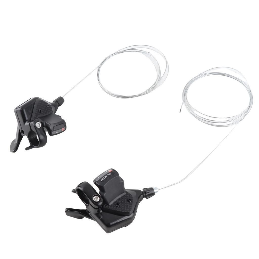 1 Pair Triple Speed Bicycle Gear Shift Derailleur Left Right Shifter (3x9Speed)