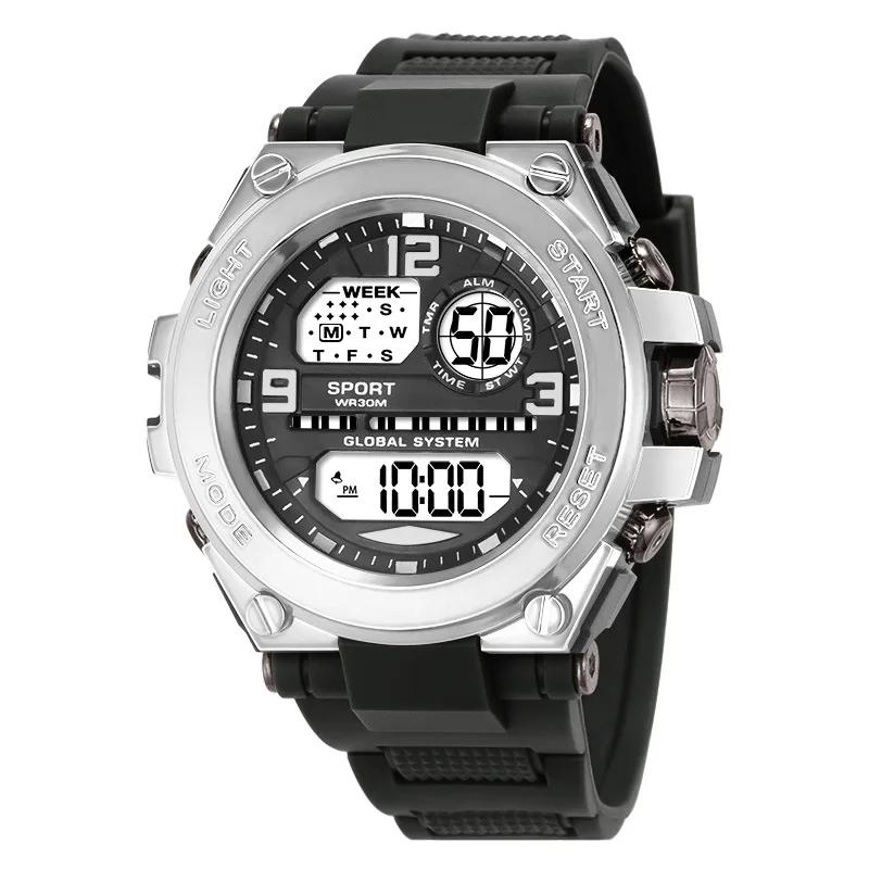 

Watch Set Multifunction Men s Sports Watch Set Waterproof Luminous Alarm Clock Digital Watch Sport Electronic Wristwatch for Man