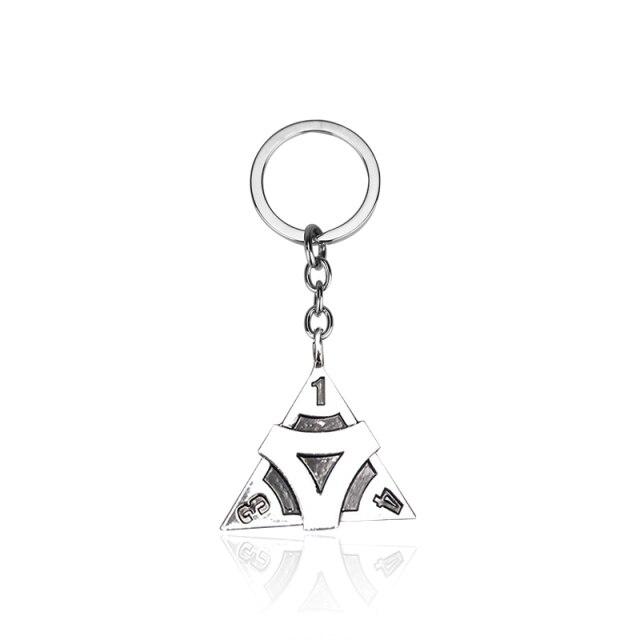 Game Jewelry Fifth Personality Identity V Necklaces Present Gifts Triangle 1 3 4 Pendant 2 Colors Car Necklaces Halloween Men Present GiftsFashion