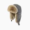 Lei Feng Hat Men and Women Winter Plush Thickened Ear Protection Hat Northeast Cycling Cold Hat Outdoor Ski Cotton Hat Trend