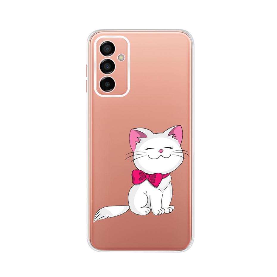 Měkké silikonové pouzdro pro telefon Samsung Galaxy M23 Nárazník Průhledný TPU zadní kryt pro Samsung M23 M 23 5G SM-M236B Fundas