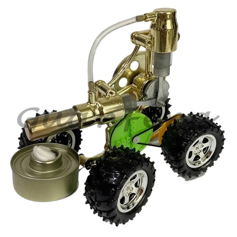 Engine Model Stirling Engine Car Steam Car Physics Experiment Popular Science Science Small Power Generation Experimental Toys