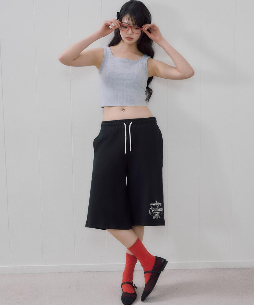 Kolallikeu Soft Essential Bermuda Pants Black