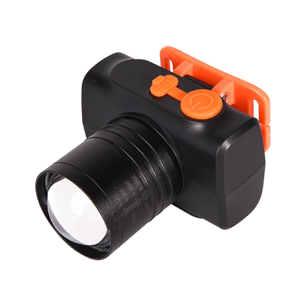 YuBao Ultra-Light Rechargeable Zoom Headlamp for Outdoor Night Activities