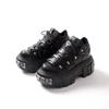 New Women's Russian Supply Heavy Metal Punk Sneaker Platform Shoes Men