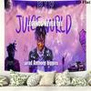 Juice Wrld Wall Tapestry Aesthetic Wall Hanging Printed Fabric Blanket Decorative Tapestries for Bedroom Living Room Home Decor