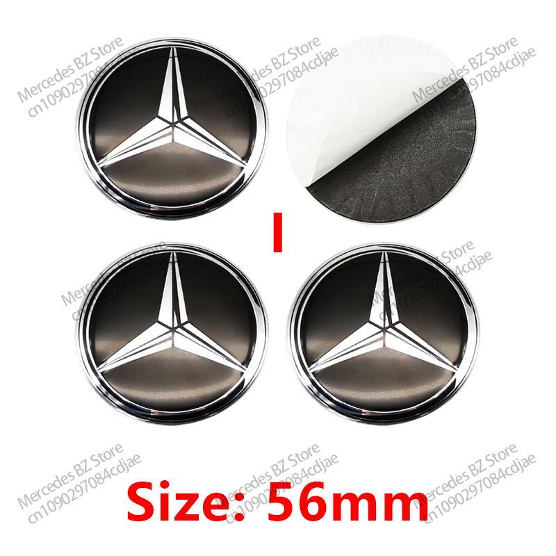 

4pcs 56mm 60mm 75mm Car Wheel Center Logo Hub Cap For Mercedes Benz AMG Apple Tree W211 W205 W213 W203 C218 A207 CLA CLS E Class