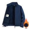 Men's Thickened Double-Sided Fleece Jacket - Warm Fleece-Lined, Lamb Fleece Coat for Autumn and Winter