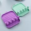 Kitchen Spoon Holders Fork Spatula Rack Shelf Organizer Plastic Chopsticks Holder Non-slip Spoons Pad