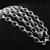 Portable Simple Design Modern Style Dancing Hiphop Stainless Steel Necklace Boys Party Banquet Neck Chain Jewelry