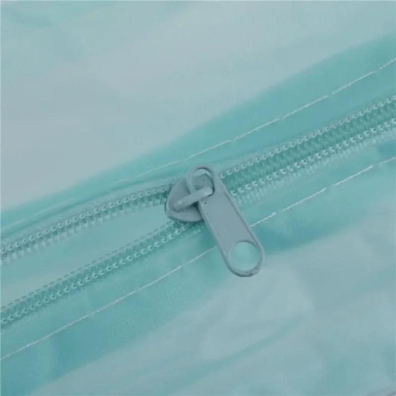 1 peça de plástico à prova d'água transparente organizador sacos cosméticos maquiagem casual viagem artigos de higiene pessoal banho armazenamento sacos