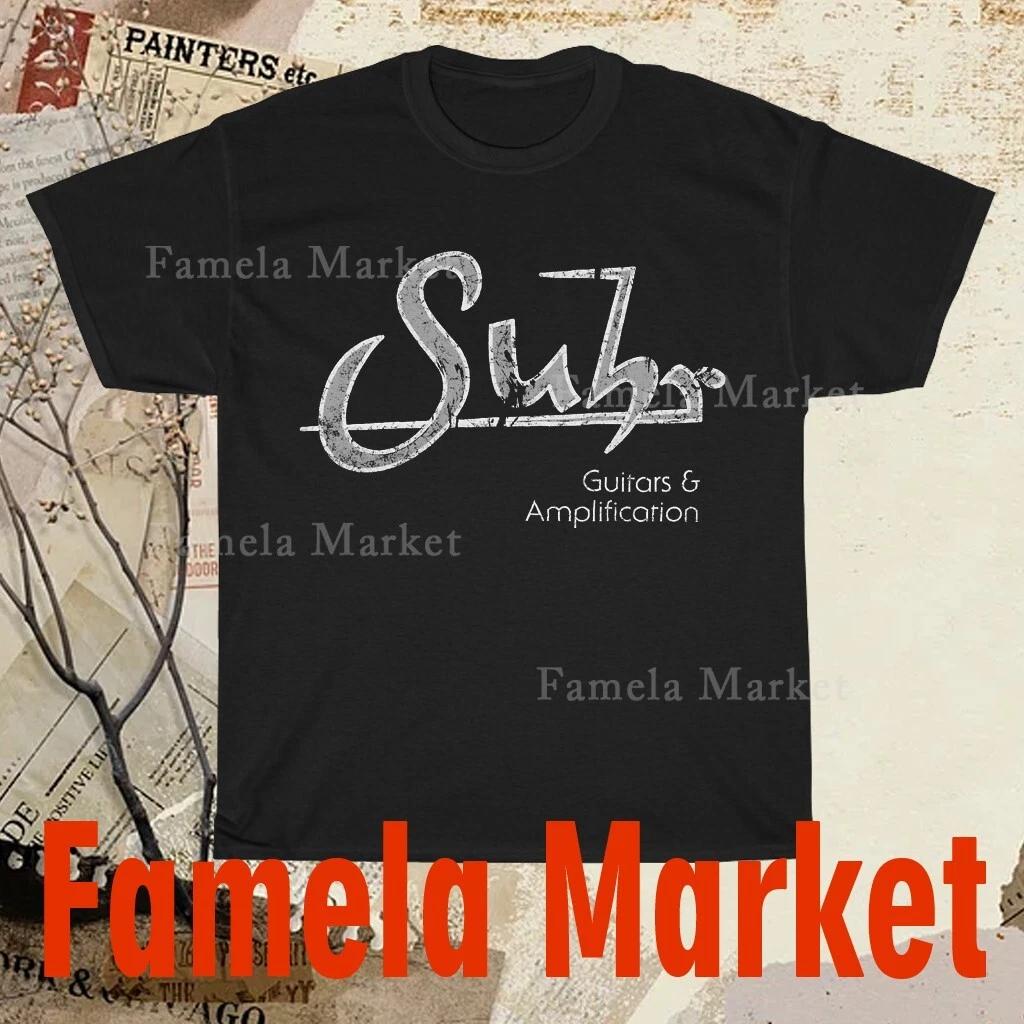 

Suhr Guitar Music Logo TEE T-Shirt Funny American Size S to 5XL T-Shirt 4XL