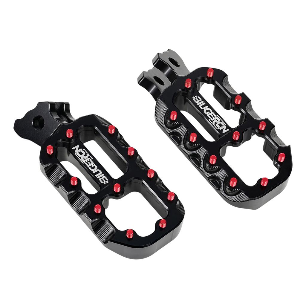 FootPegs Motorcycle For Surron Lightbee Segway X260 X160 Electric Dirt Bike Aluminum Foot Rests Pedals Dirt Pit Bike Accessories