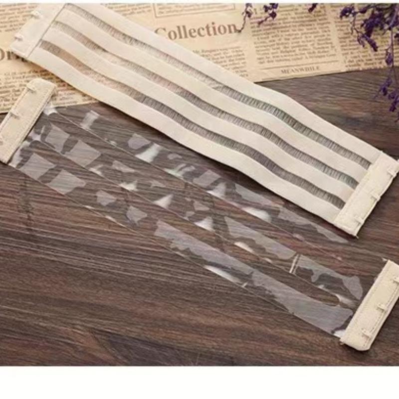 Correa extensora de sujetador con hebillas antideslizantes, ganchos para lencería, invisibles, transparentes, cómodas, accesorios íntimos para sujetadores para mujer