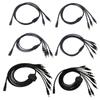 Power Splitter Cable 1 Female To 2/3/4/5/8/10 Male DC5.5mm X 2.1mm Splitter Extension Cable for CCTV Security Camera