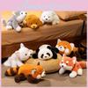 Cute Panda Small Plush Toy Fox Stuffed Animal Raccoon Doll For Gifts Childrens