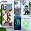 Katsuki Bakugo p-Hero Academia Phone Case For iPhone 14,16,15,13,17,12,Plus,Pro,Max Magnetic For Magsafe Frosted Cover