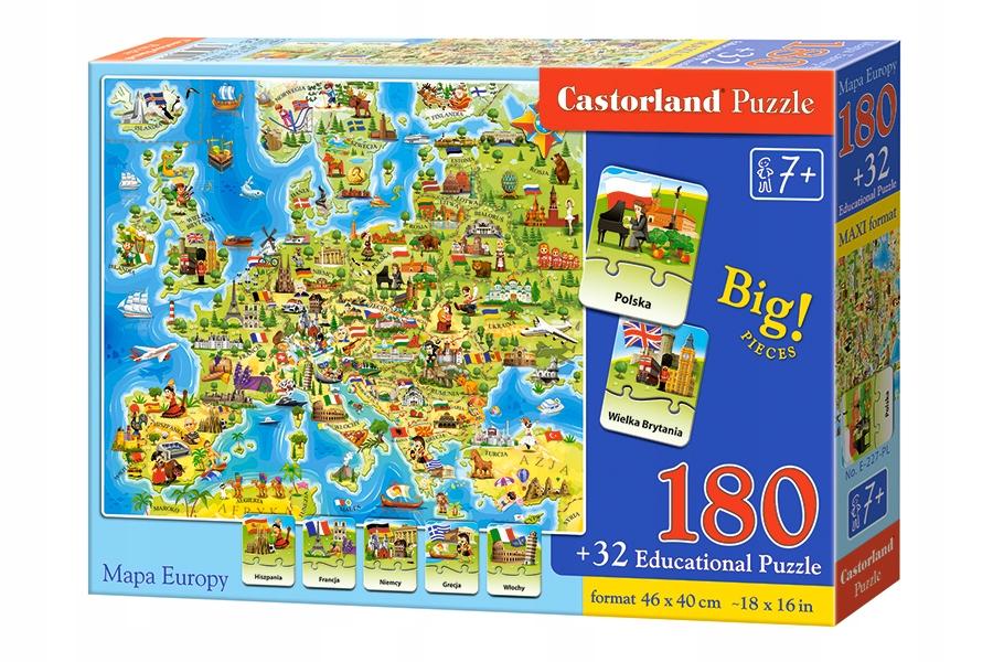 Education E-227 Map of Europe