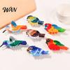 Bird Shaped Clip Colorful Hair Claw Strong Hold Non Slip Parrot Sparrow Design Clips Hummingbird Shape Clamp Accessories for Women Girls Lightweight