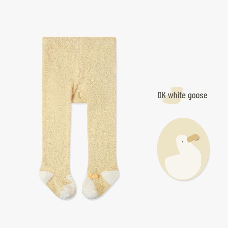 Samt Verdickte Baby-Strumpfhosen – Herbst/Winter Einteiler Mädchen Cartoon-Socken