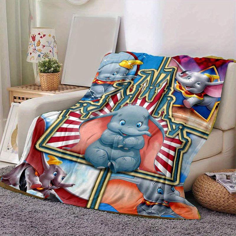 

1pc Cartoon Characters Printing Flannel Blanket Ideal for Travel Sofa Beds and Home Decor Ideal Birthday or Holiday Gift Available for All S 100x150cm