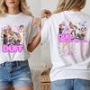 Hilary Duff Tour 2026 Maglietta a 2 Lati The Lucky Me Tour Tee Maglietta Retro Hilary Duff Maglietta Estetica per Concerto Maglietta Vintage Bootleg Hilary