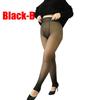 Fleece Lined Tights Women Leggings Thermal Pantyhose Fake Translucent Tights High Waisted Winter Warm Sheer Tight ( 80g No Fleece)