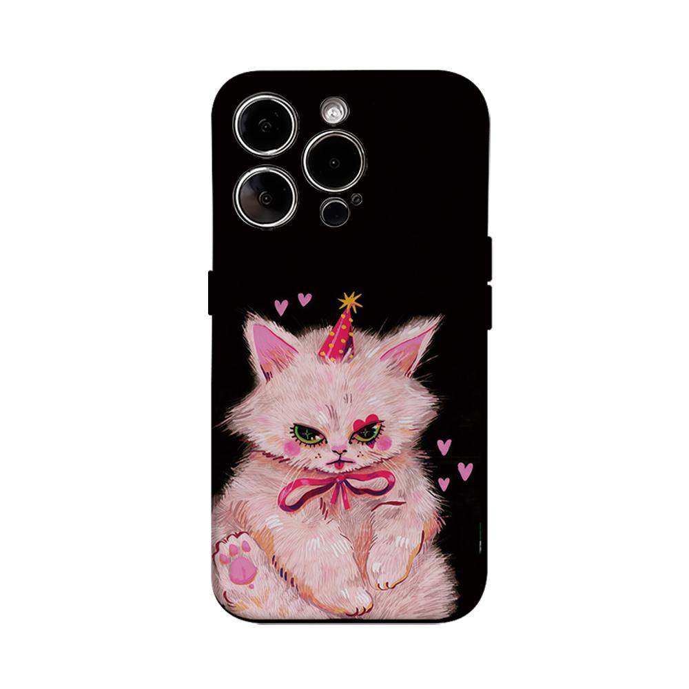 CLOWN KITTY Phone Case for IPhone 16 15 14 13 12 11 X XS XR XSMAX 7 8 Pro Max Plus Double-layer Back Cover