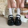 Fashion French Sweet Girl Lolita Mary Jane Shoes Fashion Princess Cute Bow Women Shoes Outdoor No Slip Increased Casual Footwear Loafers