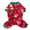 Haustier Hund Vierbeiner Kostüm Winter Weihnachtsoutfit Korallenfleece Hoodie Kleine Mittlere Große Hunde