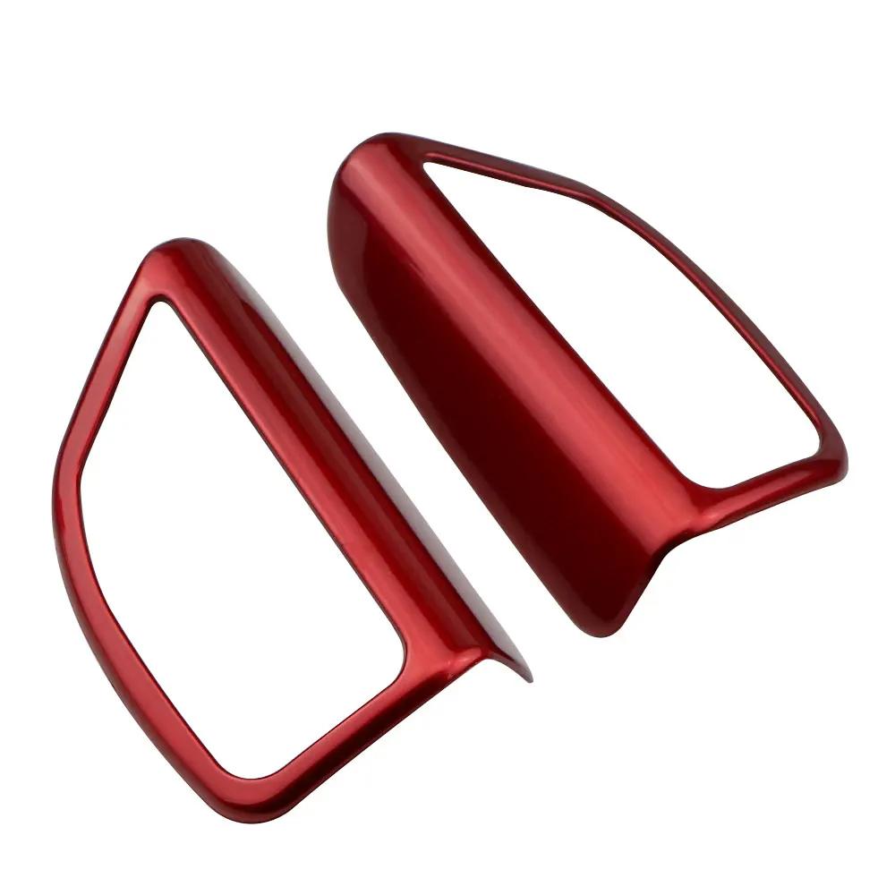 2Pcs/Set for Ford Focus 3 Mk3 2015 2016 2017 2018 A Pillar Audio Speaker Panel Decoration Cover Trim Sticker ABS Accessories