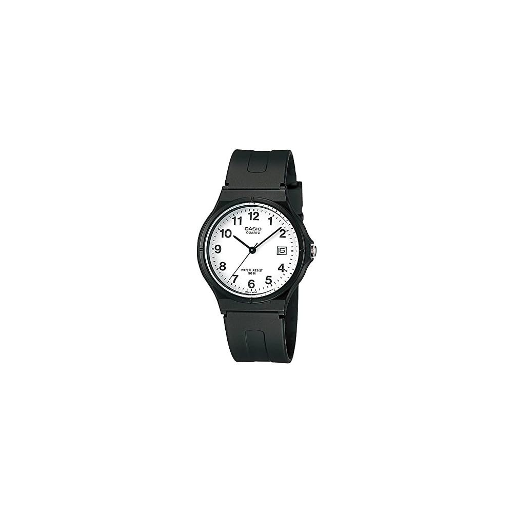 Casio Analog Watch MW-59-7B Cheap Casio Design White Dial Water Resistant 50m