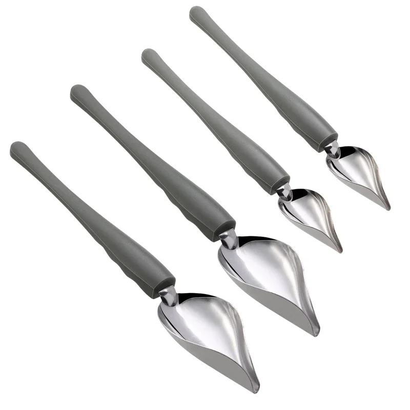 1pc Stainless Steel Sauce Painting Pen Spoon for Western Meals and Desserts Decorate Your Plate with Style Drizzle Spoon Sauce
