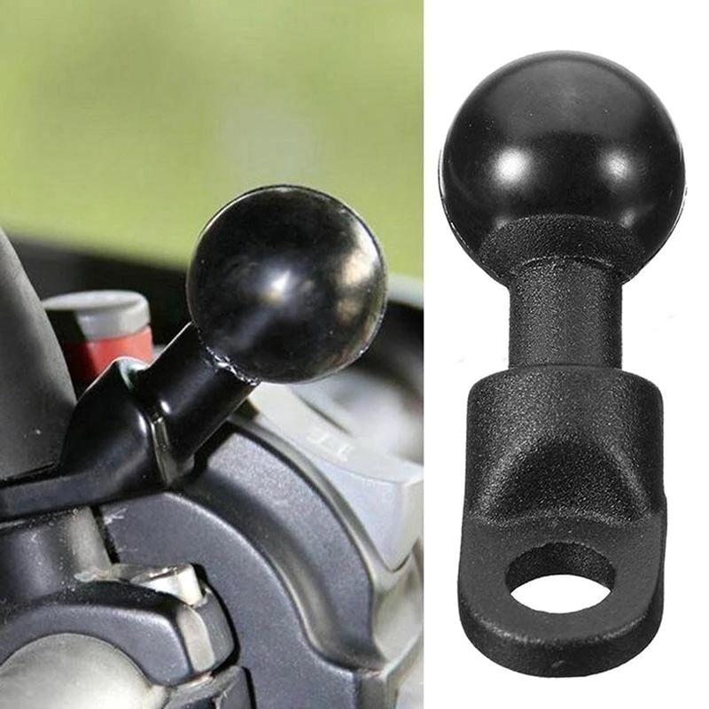 Bază înclinată pentru motocicletă cu orificiu de 10 mm, adaptor cu cap sferic de 1 inchi, funcționează pentru monturi Ram