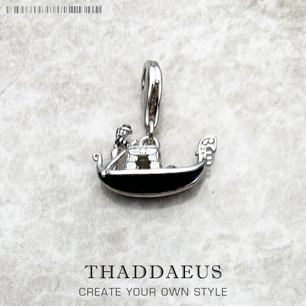 Charm Pendant Venice Gondola Europe Accessories Good Jewelry For Women Men Romance Gift In 925 Silver