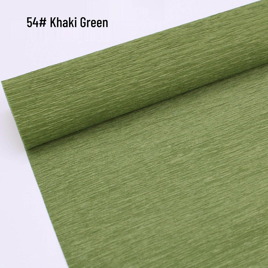 Colored Crepe Paper for DIY Floral Crafts and Packaging
