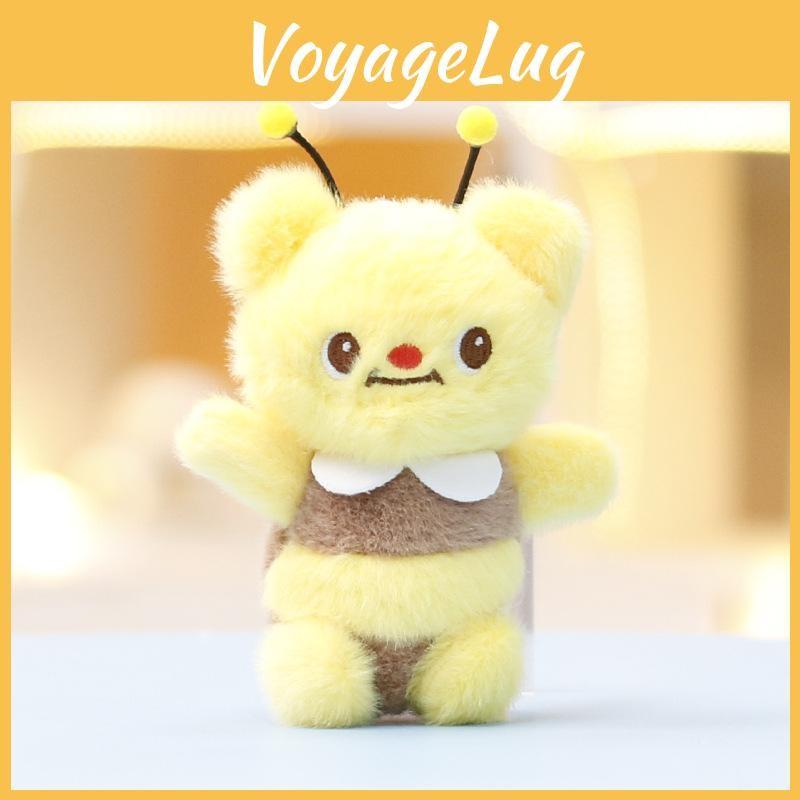 Bear Butter Plush Keychain Toy Stuffed Doll Pendant Cute Decoration Gift Kids
