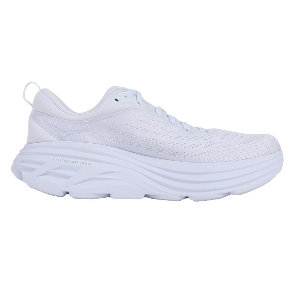 HOKA ONE ONE M BONDI 8 WHITE WHITE / 25.0CM