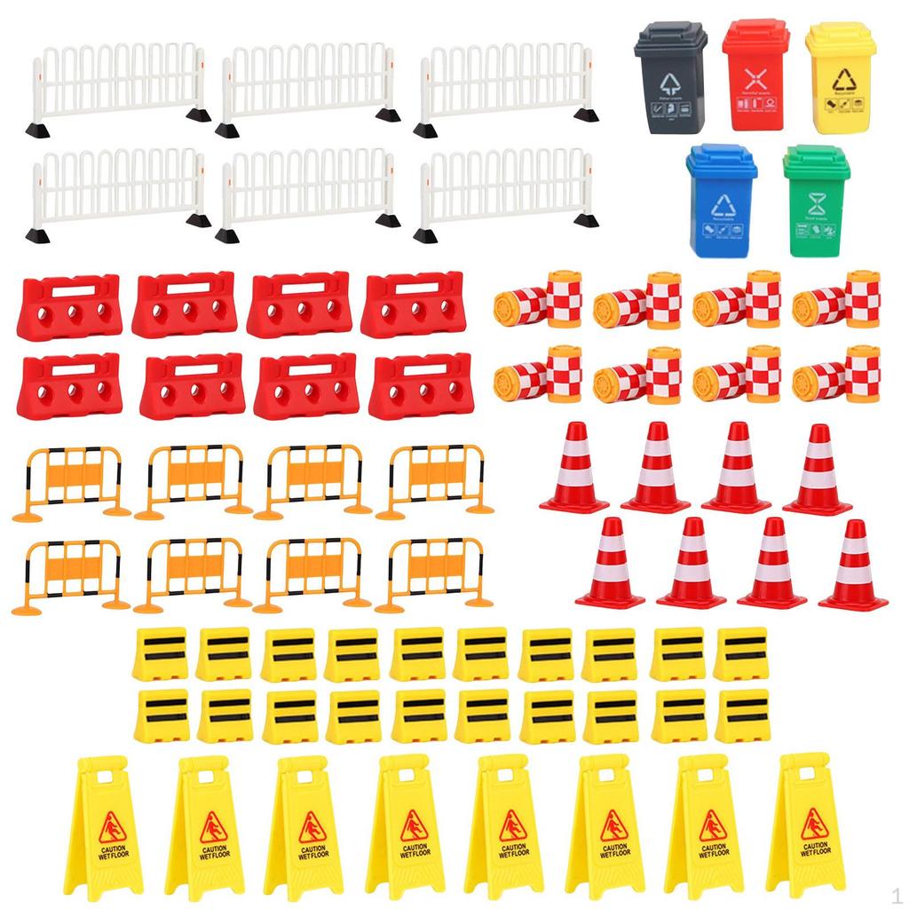 Construction Signs Playset Gift
